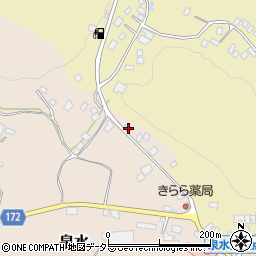 千葉県夷隅郡大多喜町泉水635-3周辺の地図