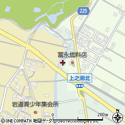 岐阜県養老郡養老町上之郷20周辺の地図