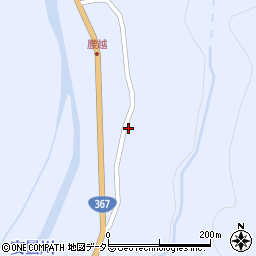 滋賀県高島市朽木栃生243周辺の地図