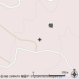 滋賀県高島市畑867周辺の地図
