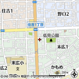 松阪食堂周辺の地図