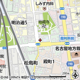 愛知県一宮市北園通2丁目3周辺の地図