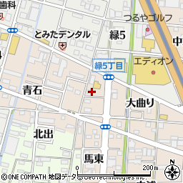 愛知県一宮市浅野大曲り10周辺の地図