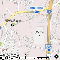 愛知県春日井市神屋町1634-11周辺の地図