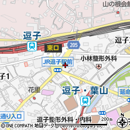 マツモトキヨシ逗子駅前店周辺の地図