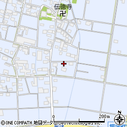 岐阜県羽島市堀津町312周辺の地図