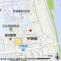 神奈川県小田原市中曽根101周辺の地図
