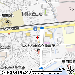 ローソン福知山前田店周辺の地図