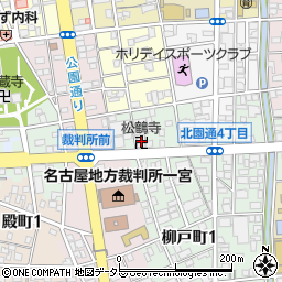 愛知県一宮市北園通3丁目15周辺の地図