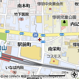 井上利博司法書士行政書士事務所周辺の地図