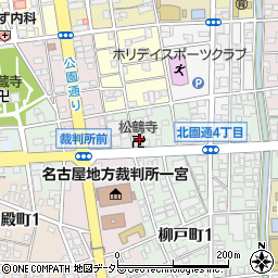 松鶴寺事務所周辺の地図