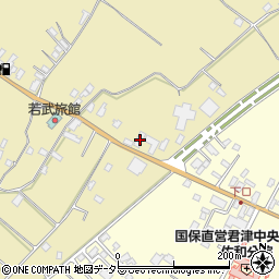千葉県富津市篠部2048周辺の地図