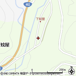 鳥取県日野郡江府町下蚊屋214周辺の地図