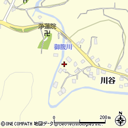 千葉県君津市川谷周辺の地図