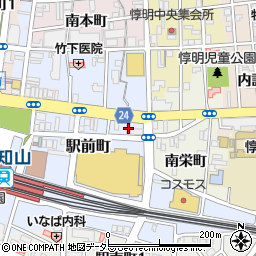 肉のＡＢＣフーズ・福知山店周辺の地図