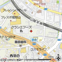 京都府福知山市篠尾周辺の地図
