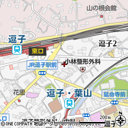 Zushiまりん周辺の地図