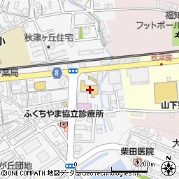 京都日産自動車福知山店周辺の地図