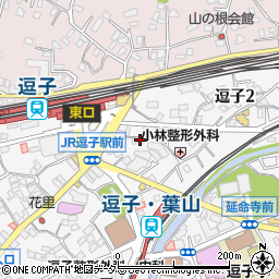 Zushi まりん周辺の地図