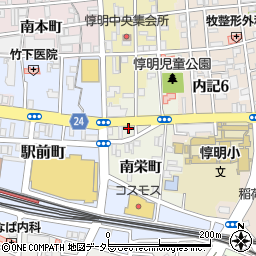 京都府福知山市南栄町41-1周辺の地図