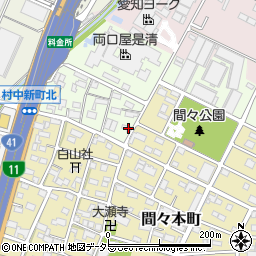 愛知県小牧市間々40-2周辺の地図