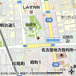 愛知県一宮市北園通2丁目17周辺の地図