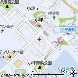 グランブルー周辺の地図