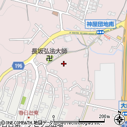 愛知県春日井市神屋町1624-1周辺の地図