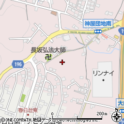 愛知県春日井市神屋町1624周辺の地図