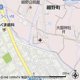 愛知県春日井市細野町3086周辺の地図