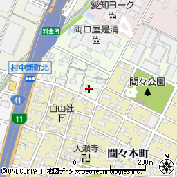 愛知県小牧市間々42周辺の地図