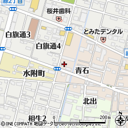 愛知県一宮市浅野青石63周辺の地図