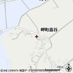 千葉県いすみ市岬町嘉谷354周辺の地図