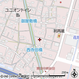 愛知県小牧市東田中1643-5周辺の地図