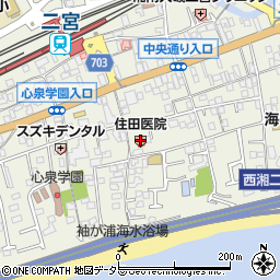 住田医院周辺の地図