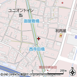 愛知県小牧市東田中1643-7周辺の地図