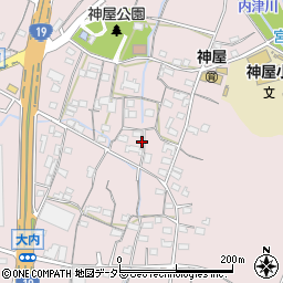 愛知県春日井市神屋町1815周辺の地図