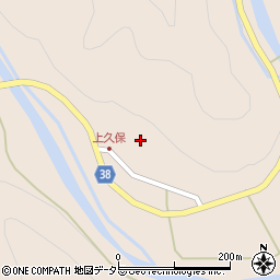 京都府南丹市美山町内久保神ケ迫周辺の地図
