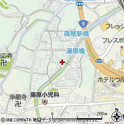 コーポ篠尾周辺の地図