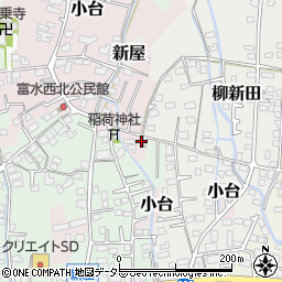 神奈川県小田原市小台67周辺の地図