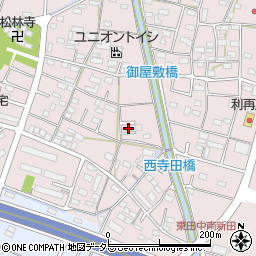 愛知県小牧市東田中958周辺の地図