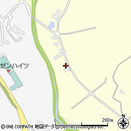 岡山県真庭市蒜山湯船127周辺の地図