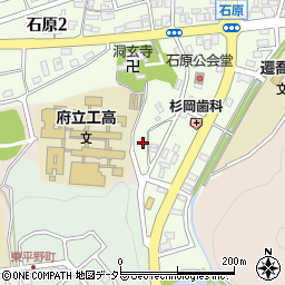 京都府福知山市石原2丁目262周辺の地図