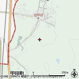 滋賀県彦根市甲田町204周辺の地図