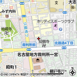愛知県一宮市北園通3丁目4周辺の地図