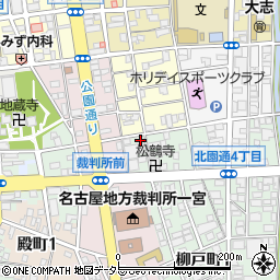 愛知県一宮市北園通3丁目4-5周辺の地図