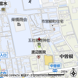 神奈川県小田原市中曽根90周辺の地図