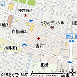 愛知県一宮市浅野青石47-6周辺の地図