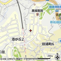 神奈川県横須賀市港が丘2丁目18-6周辺の地図