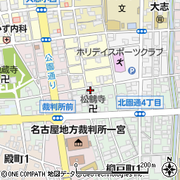 愛知県一宮市北園通3丁目5周辺の地図